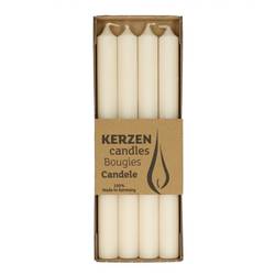 Spitzkerzen rustikal creme D02.2cm H25cm