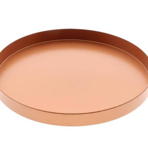 Melamine Teller kupfer D32cm H03cm