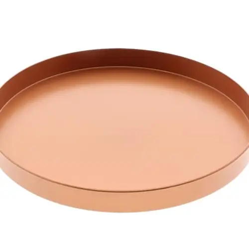 Melamine Teller kupfer D32cm H03cm
