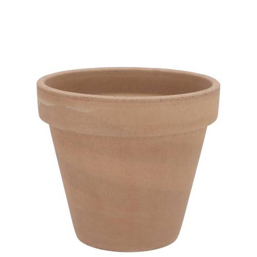 Keramik Übertopf terra choco grau D11cm H10