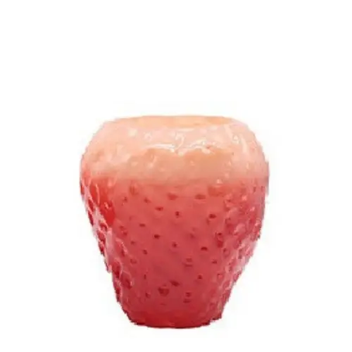 Glas Vase Strawberry rot D19cm H20cm