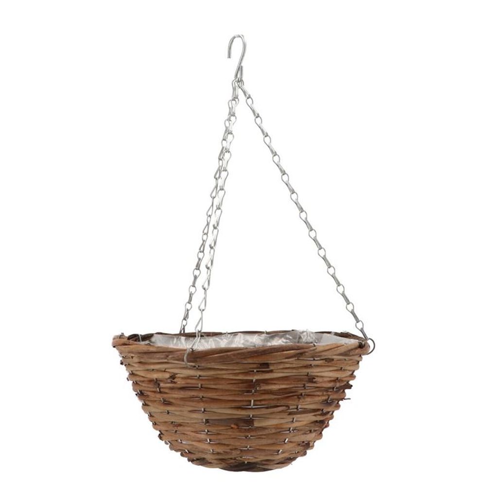 Korb Hang Rattan D30cm H14cm
