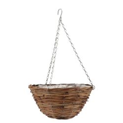 Korb Hang Rattan D30cm H14cm