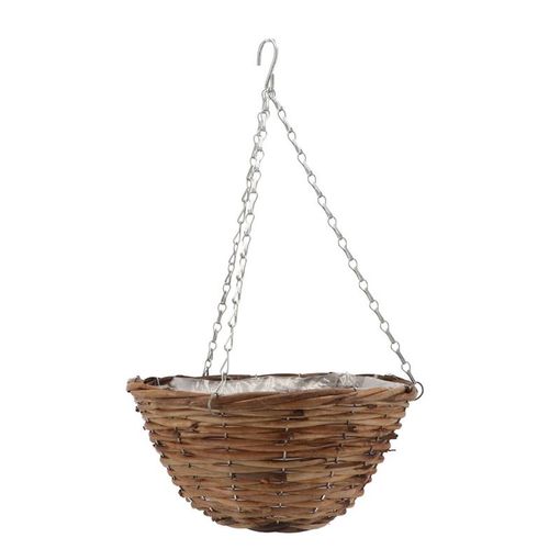 Korb Hang Rattan D30cm H14cm