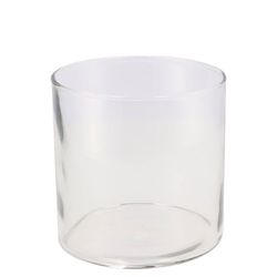 Glas Zylinder D15 H15cm