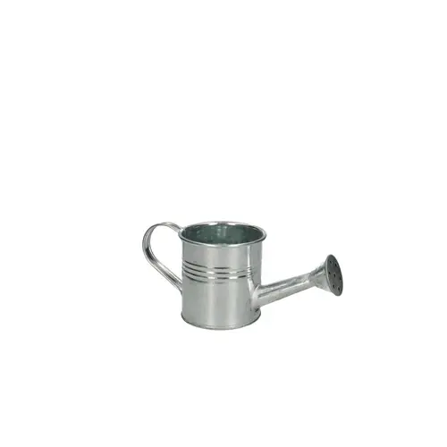 Zink Giesskanne silber D07cm H07cm