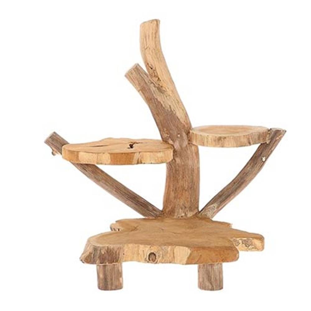 Etagere Teak natur 40x30x45cm