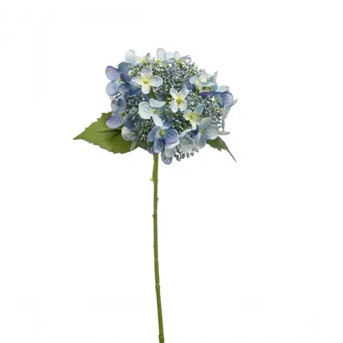 Seiden Hydrangea blau L50cm