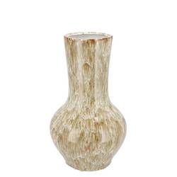 Keramik Vase Monte creme 18x18x31cm