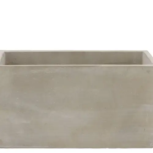 Beton Schale Rechteck 26x13x14cm