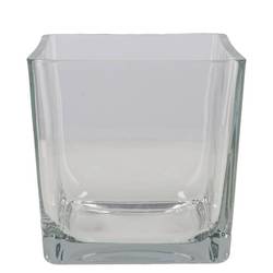 Glas Akkubak Schwer 18x18x18cm