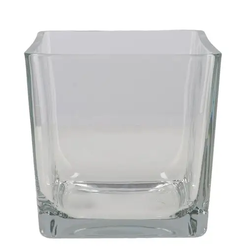 Glas Akkubak Schwer 18x18x18cm