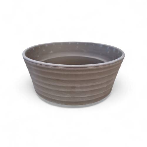 Keramik Tontopf Umbra dunkel grau D22cm H8.5cm