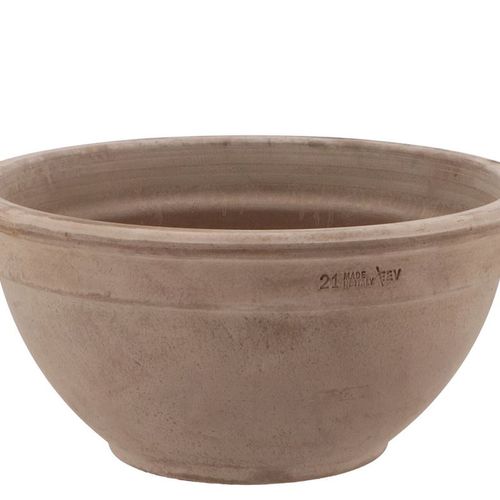 Keramik Schale terra choco D21cm H10cm