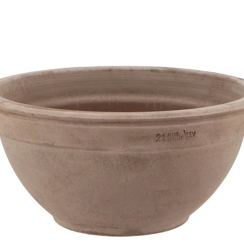 Keramik Schale terra choco D21cm H10cm