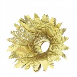 Strausshalter Luca gold D25cm