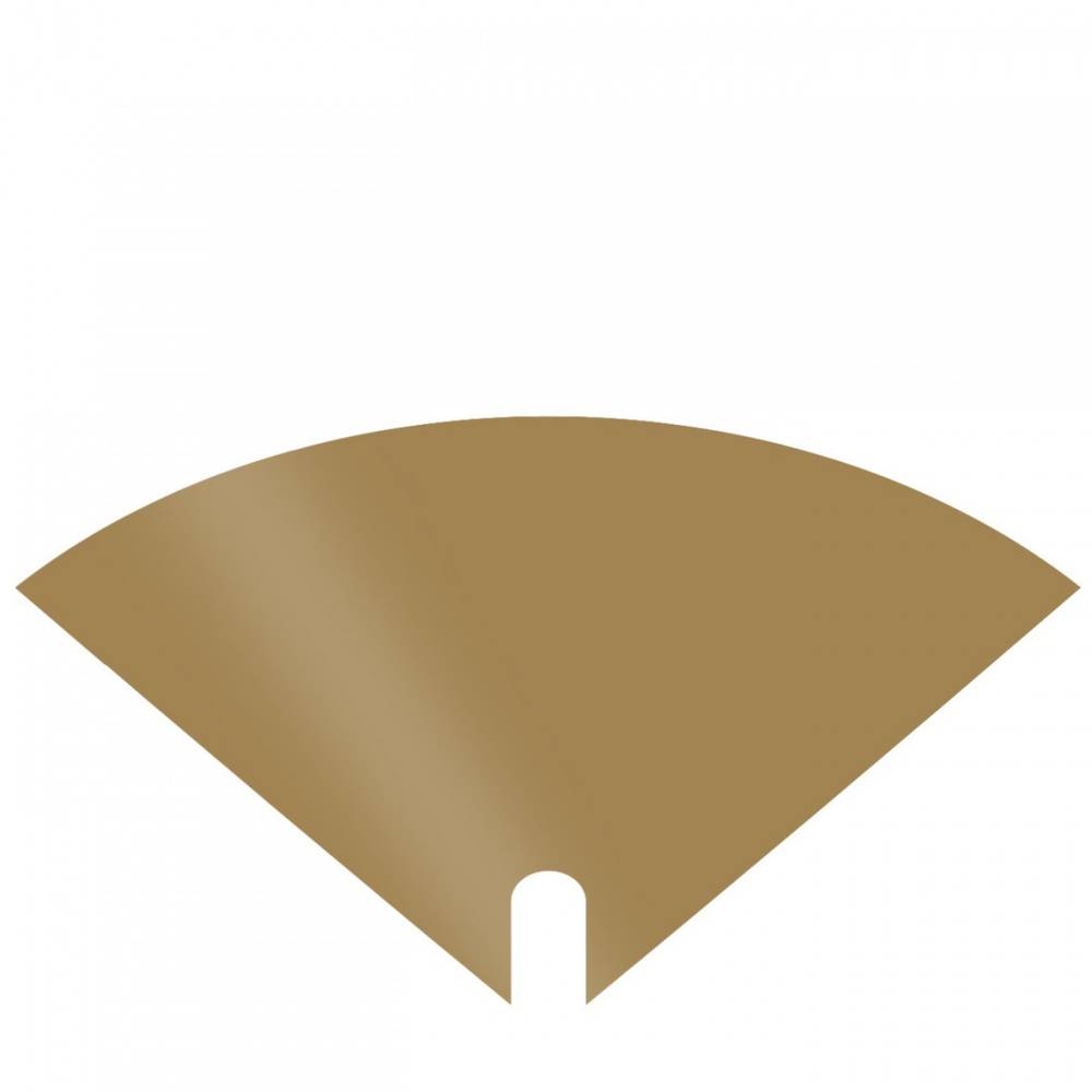 Tüte Moon Isa gold 35x35cm x50  