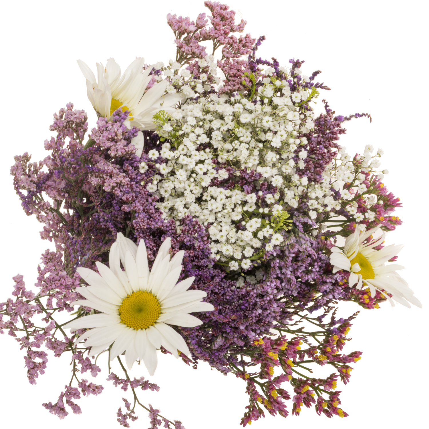 Strauß limonium/margrit/gyps mix 41cm