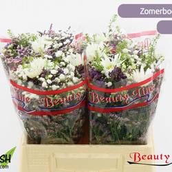 Strauß limonium/margrit/gyps mix 41cm