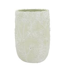 Keramik Vase Alaska creme 23x23x33cm