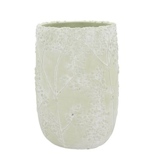 Keramik Vase Alaska creme 23x23x33cm