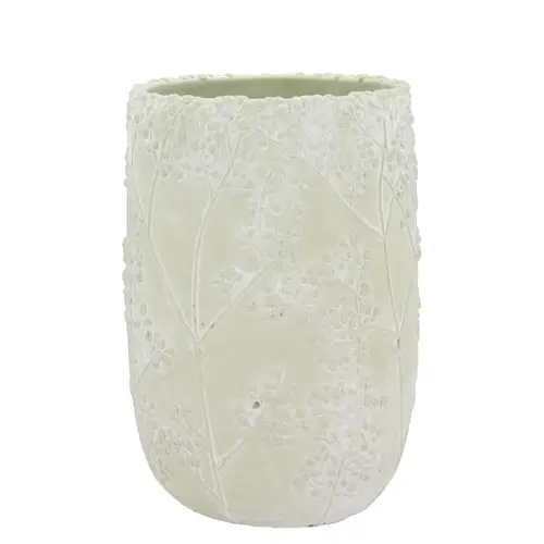 Keramik Vase Alaska creme 23x23x33cm