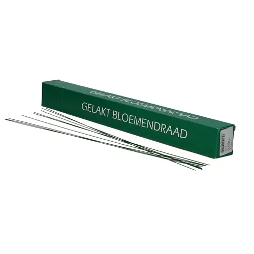 Draht lackiert grün Holland 10-40cm 2kg