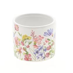 Keramik Übertopf Fiori D12cm H10cm