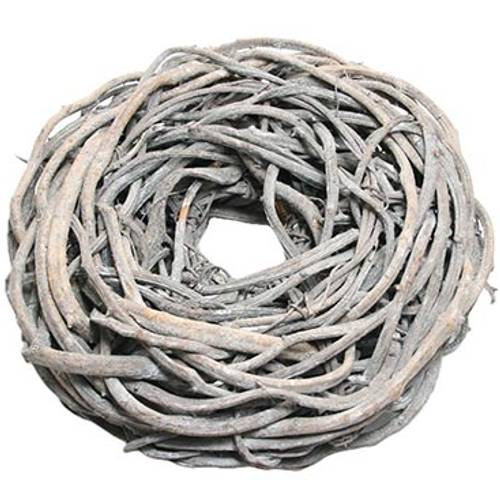 Kranz Crazyvine grau waschen D85cm