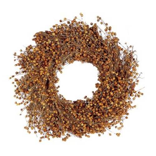 Kranz Flax braun Arba braun D40cm