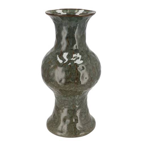 Keramik Vase Cody Bubble grün 22x22x45cm