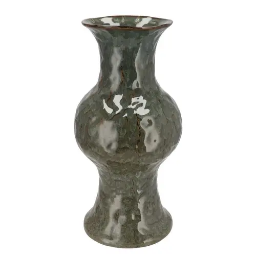 Keramik Vase Cody Bubble grün 22x22x45cm