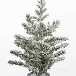 Baum Seiden Kiefer Schnee H40cm