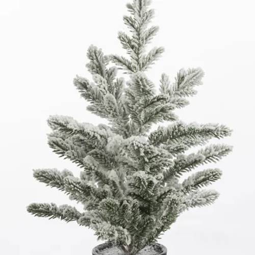 Baum Seiden Kiefer Schnee H40cm