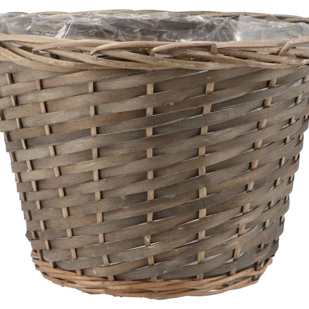 Korb Rund grau D35cm H25cm