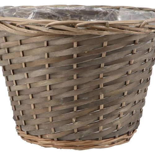 Korb Rund grau D35cm H25cm