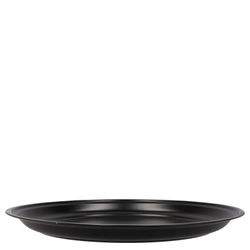 Zink Schale schwarz D30cm