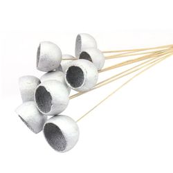 Bell Cup auf Stab Silber L50cm