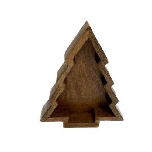 Holz Schale Baum 25x21x05cm