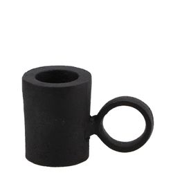 Kerzenständer Dobra Metal schwarz 7x4x5cm