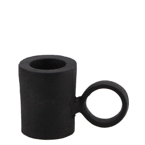 Kerzenständer Dobra Metal schwarz 7x4x5cm