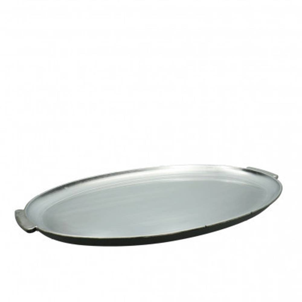 Melamine Schale silber 38x31x02cm