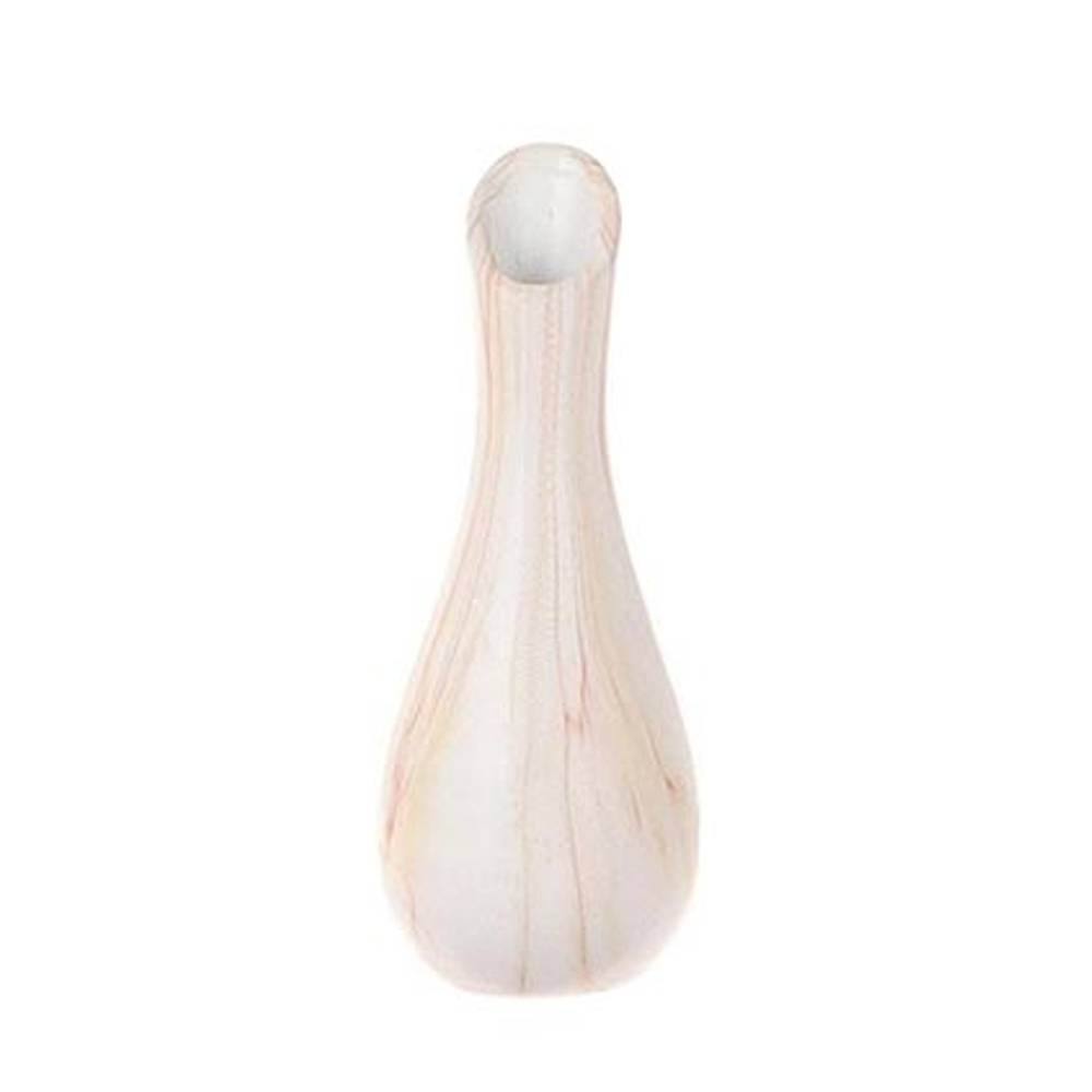 Keramik Vase Marmor lachs D05cm H15cm
