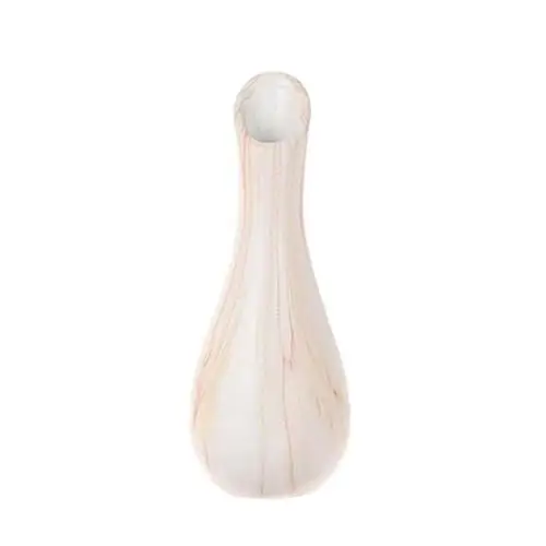Keramik Vase Marmor lachs D05cm H15cm