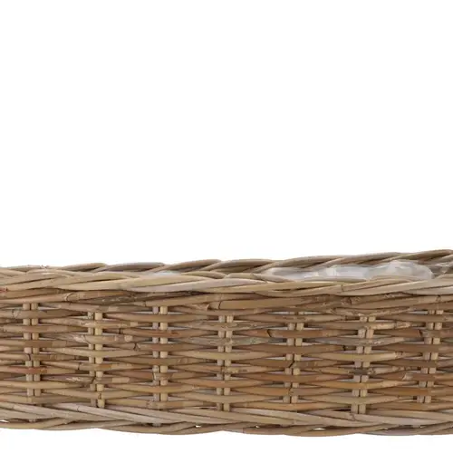 Korb Rattan Balkon Kuboo 60x15x17cm