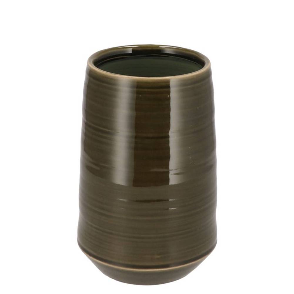 Keramik Vase Micco grün 13x13x20cm
