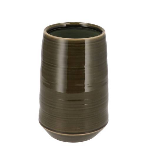 Keramik Vase Micco grün 13x13x20cm