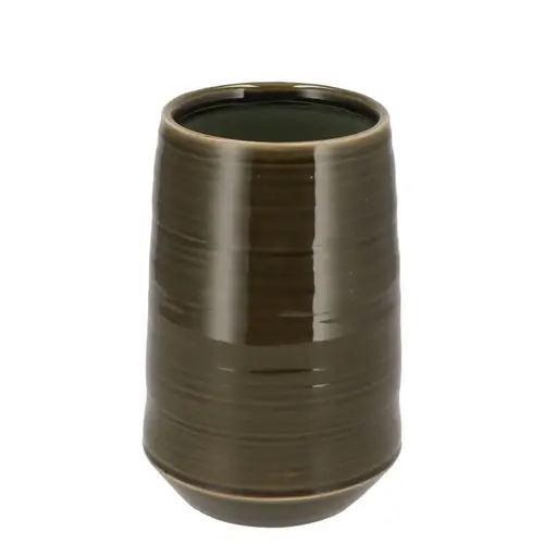 Keramik Vase Micco grün 13x13x20cm