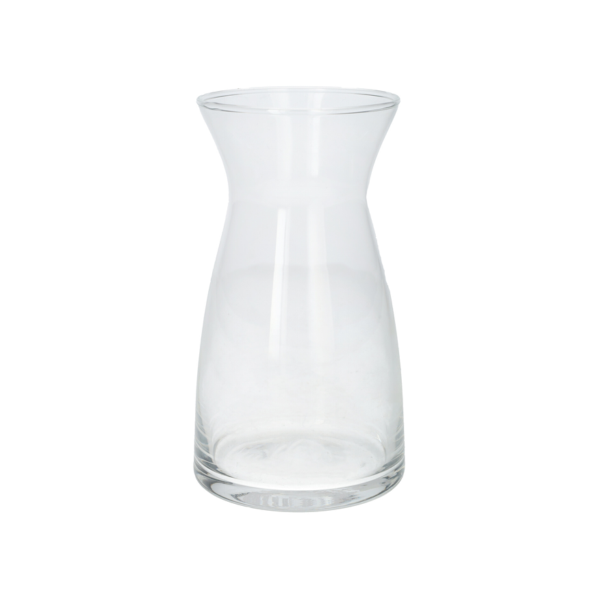 Glas Vase Latta D08cm H16cm