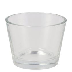 Glas Konisch D10cm H08cm